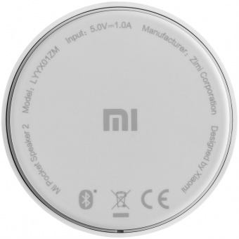 Беспроводная колонка Mi Pocket Speaker 2, белая фото 