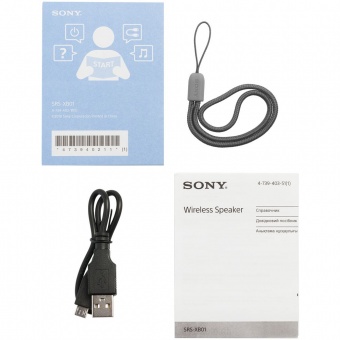 Беспроводная колонка Sony SRS-01, черная фото 