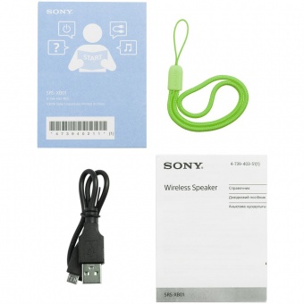 Беспроводная колонка Sony SRS-01, зеленая фото 