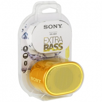 Беспроводная колонка Sony SRS-01, желтая фото 