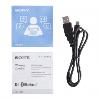 Беспроводная колонка Sony SRS-10, красная фото 