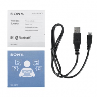 Беспроводная колонка Sony SRS-10, синяя фото 