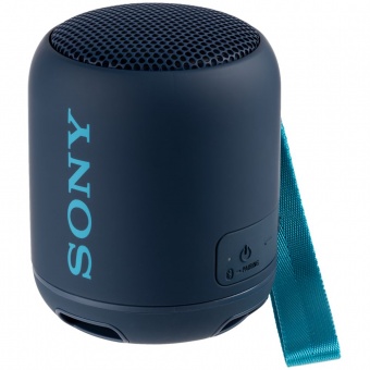 Беспроводная колонка Sony SRS-XB12, синяя фото 12