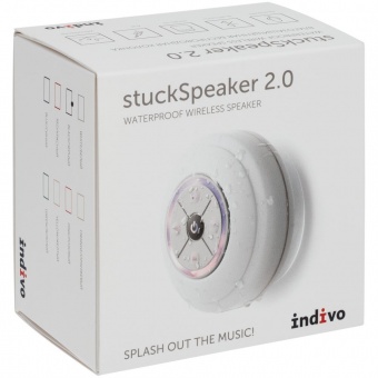 Беспроводная колонка stuckSpeaker 2.0, белая фото 