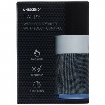 Беспроводная колонка Uniscend Tappy, черная фото 