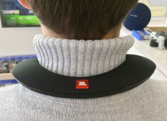 Беспроводная нашейная колонка JBL Soundgear, черная фото 