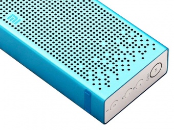 Беспроводная стереоколонка Mi Bluetooth Speaker, синяя фото 2