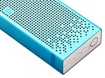 Беспроводная стереоколонка Mi Bluetooth Speaker, синяя фото 