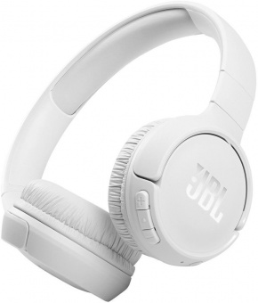 Беспроводные наушники JBL T510BT, белые фото 