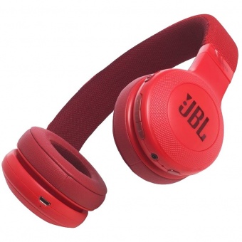 Беспроводные наушники JBL E45BT, красные фото 