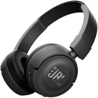 Беспроводные наушники JBL T450BT, черные фото 