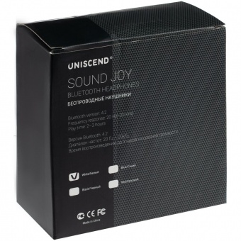 Беспроводные наушники Uniscend Sound Joy, белые фото 