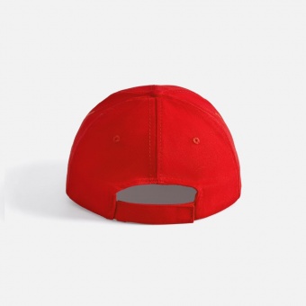 Бейсболка Apollo, красная фото 