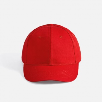 Бейсболка Apollo, красная фото 