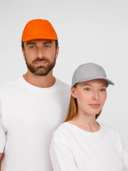 Бейсболка Apollo, серая фото 