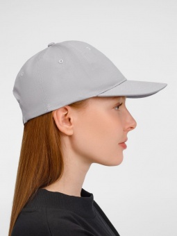 Бейсболка Apollo, серая фото 