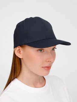 Бейсболка Apollo, темно-синяя фото 