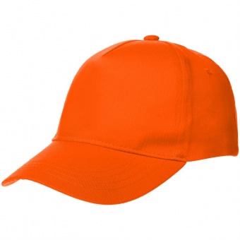 Бейсболка Promo, оранжевая фото 