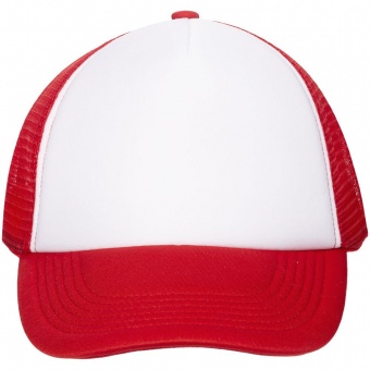 Бейсболка Sunbreaker, красная с белым фото 