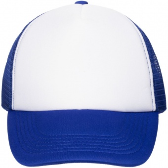 Бейсболка Sunbreaker, ярко-синяя с белым фото 