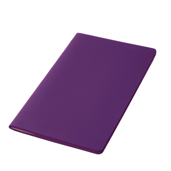 Блокнот Alpha slim, фиолетовый фото 