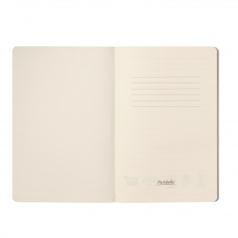 Блокнот Alpha slim, коричневый фото 