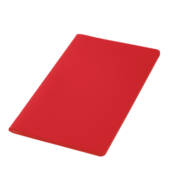 Блокнот Alpha slim, красный фото 