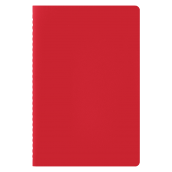 Блокнот Alpha slim, красный фото 