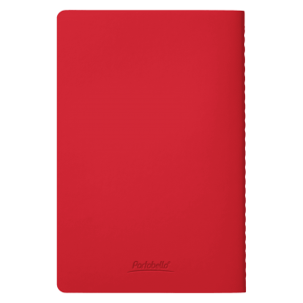 Блокнот Alpha slim, красный фото 