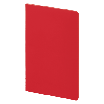 Блокнот Alpha slim, красный фото 