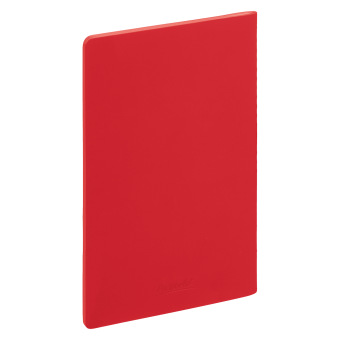 Блокнот Alpha slim, красный фото 