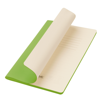 Блокнот Alpha slim, салатовый фото 