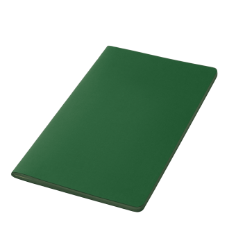 Блокнот Alpha slim, зеленый фото 