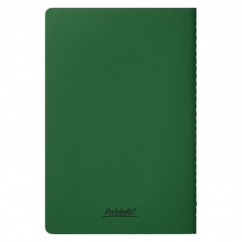 Блокнот Alpha slim, зеленый фото 