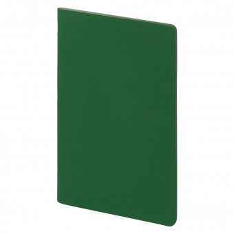 Блокнот Alpha slim, зеленый фото 