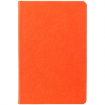 Блокнот Cluster Mini в клетку, оранжевый фото 