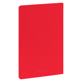 Блокнот Corsa slim, красный фото 