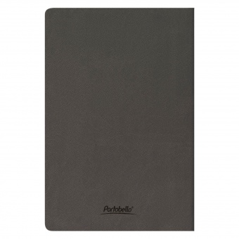 Блокнот Corsa slim, серый фото 