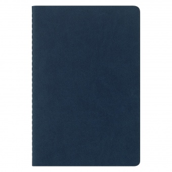 Блокнот Corsa slim, синий фото 