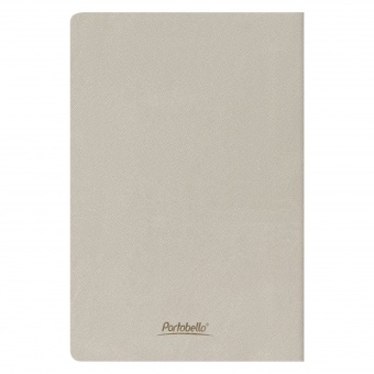 Блокнот Corsa slim, светло-серый фото 