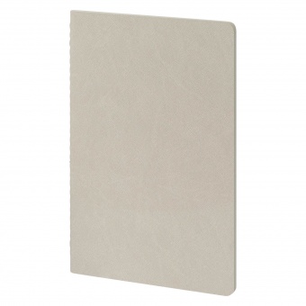 Блокнот Corsa slim, светло-серый фото 