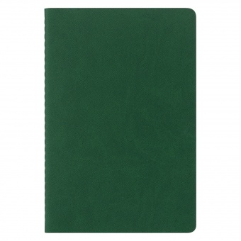 Блокнот Corsa slim, зеленый фото 