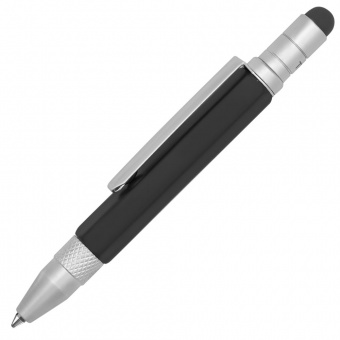 Блокнот Lilipad с ручкой Liliput, черный фото 