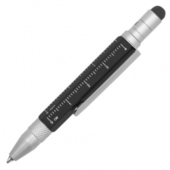 Блокнот Lilipad с ручкой Liliput, черный фото 