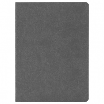 Блокнот Scope, в линейку, серый, с тонированной бумагой фото 