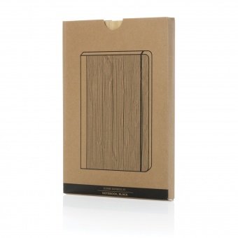 Блокнот Scribe с обложкой из бамбука, А5, 80 г/м² фото 
