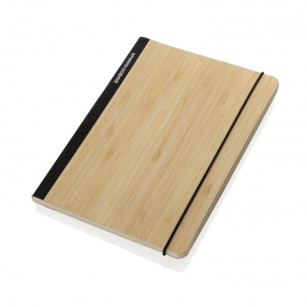 Блокнот Scribe с обложкой из бамбука, А5, 80 г/м² фото 