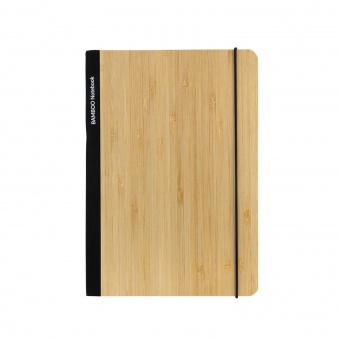 Блокнот Scribe с обложкой из бамбука, А5, 80 г/м² фото 