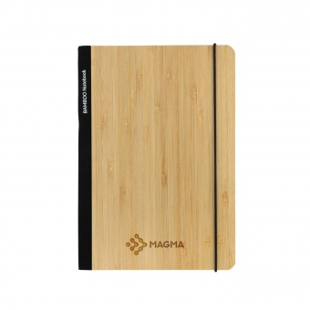 Блокнот Scribe с обложкой из бамбука, А5, 80 г/м² фото 