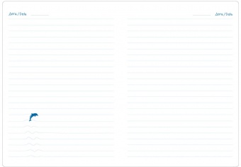 Блокнот Sea, в линейку фото 